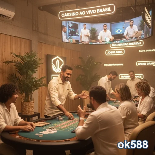 Jogadores se divertindo em mesas de cassino ao vivo