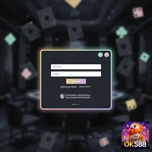 Fórmula de cadastro seguro do ok588 para usuários.