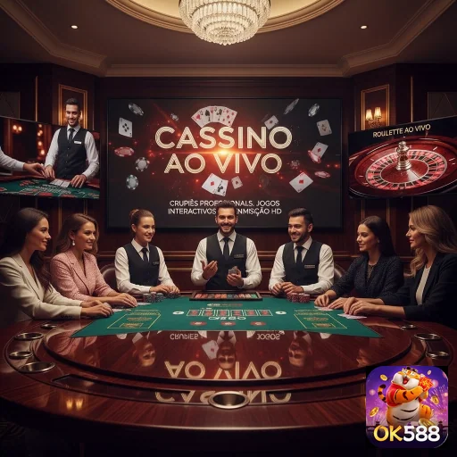 Jogos VIP ao vivo na plataforma ok588 com crupiês profissionais.
